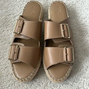 Logo Lori Goldstein Lindsay Leather
Espadrille Slide